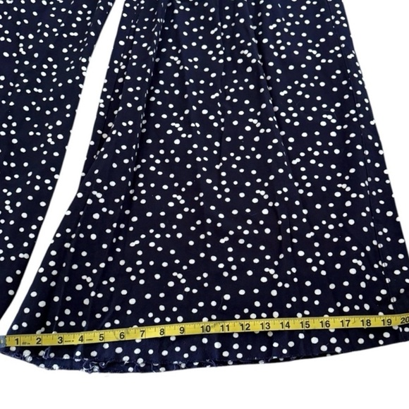 Free People ONE Bette Flare Wide Leg Polka Dot Pants - Picture 10 of 12